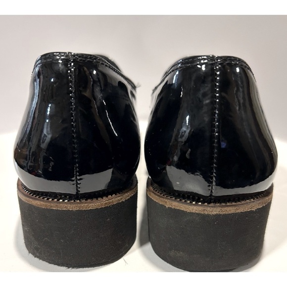 Paul Green Samone Black Patent Leather Loafers - Picture 5 of 6